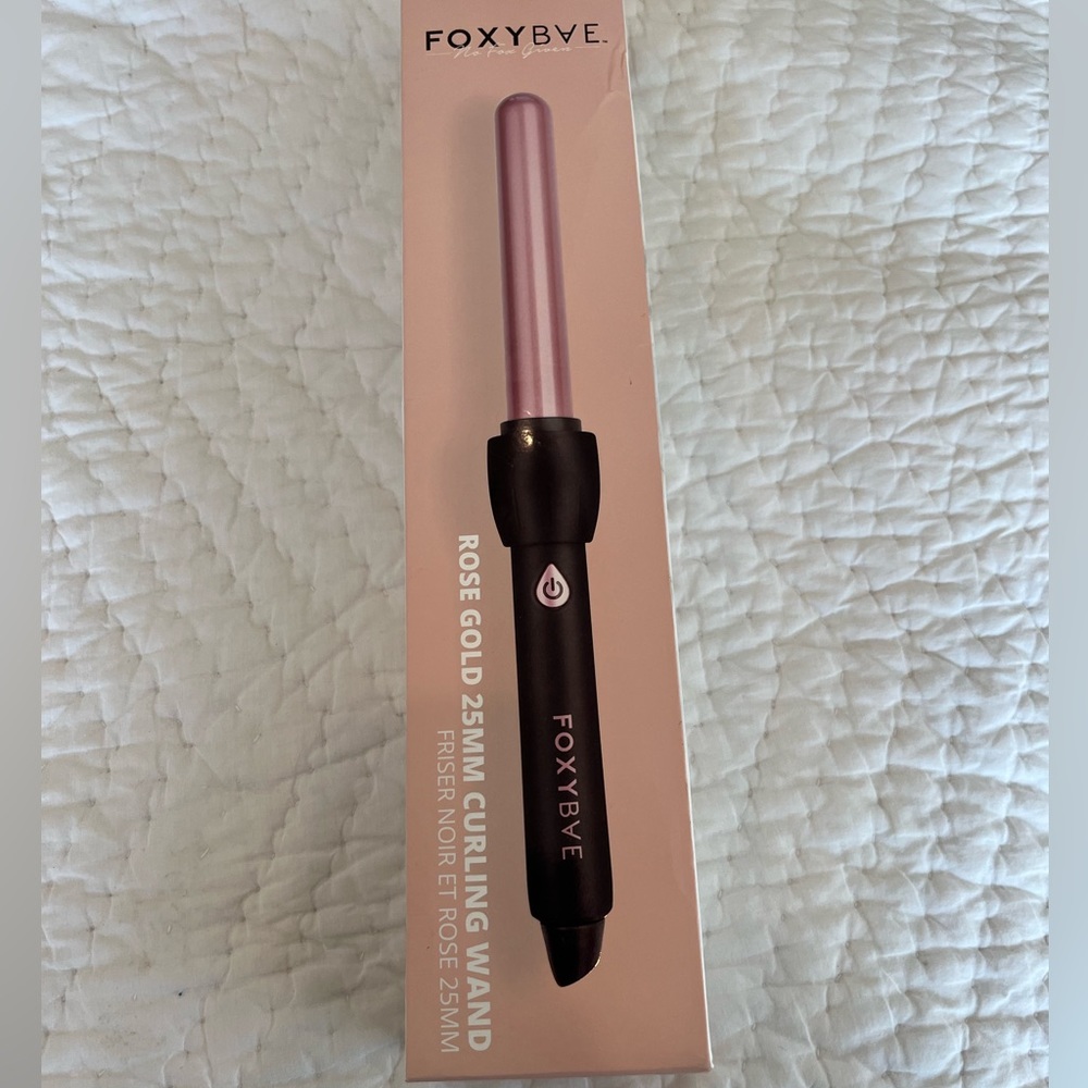 FOXYBAE Rose Gold 22MM Curling Wand